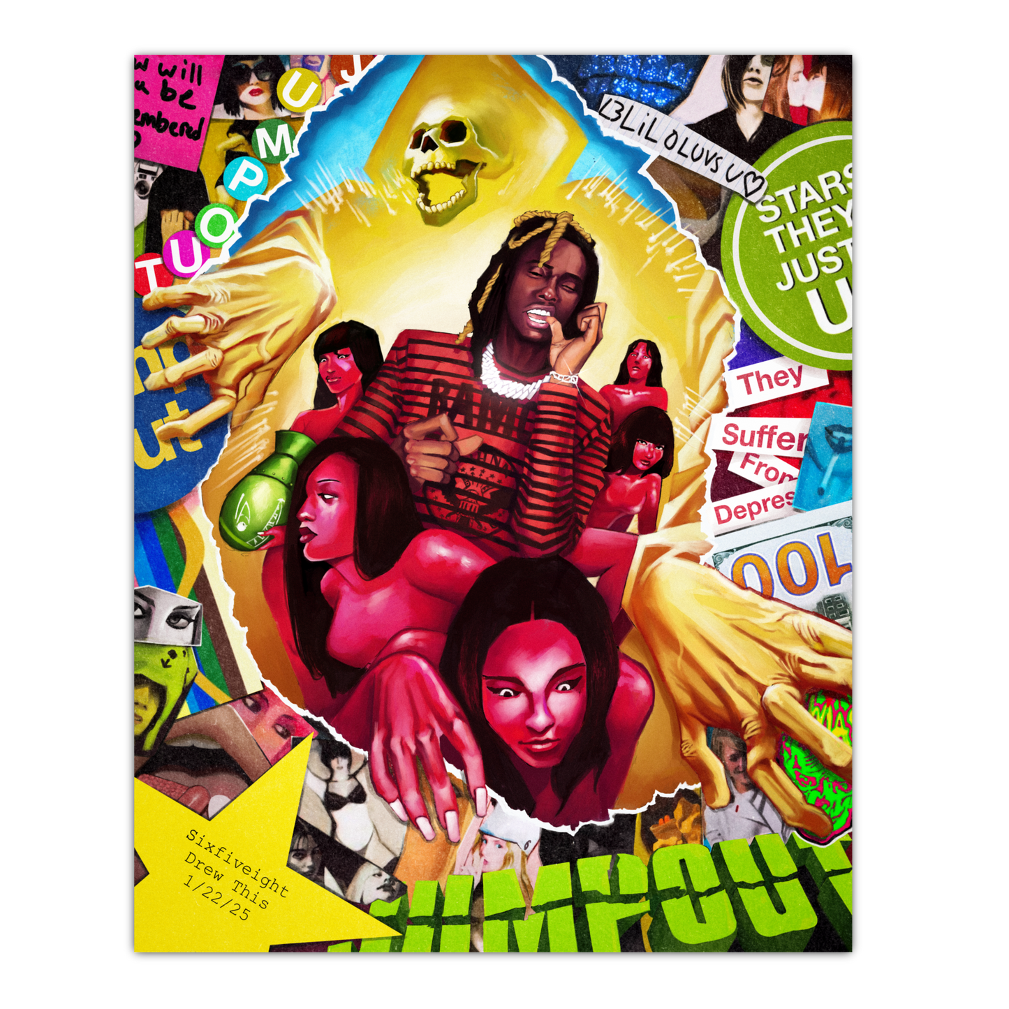 "JUMPOUT" Print