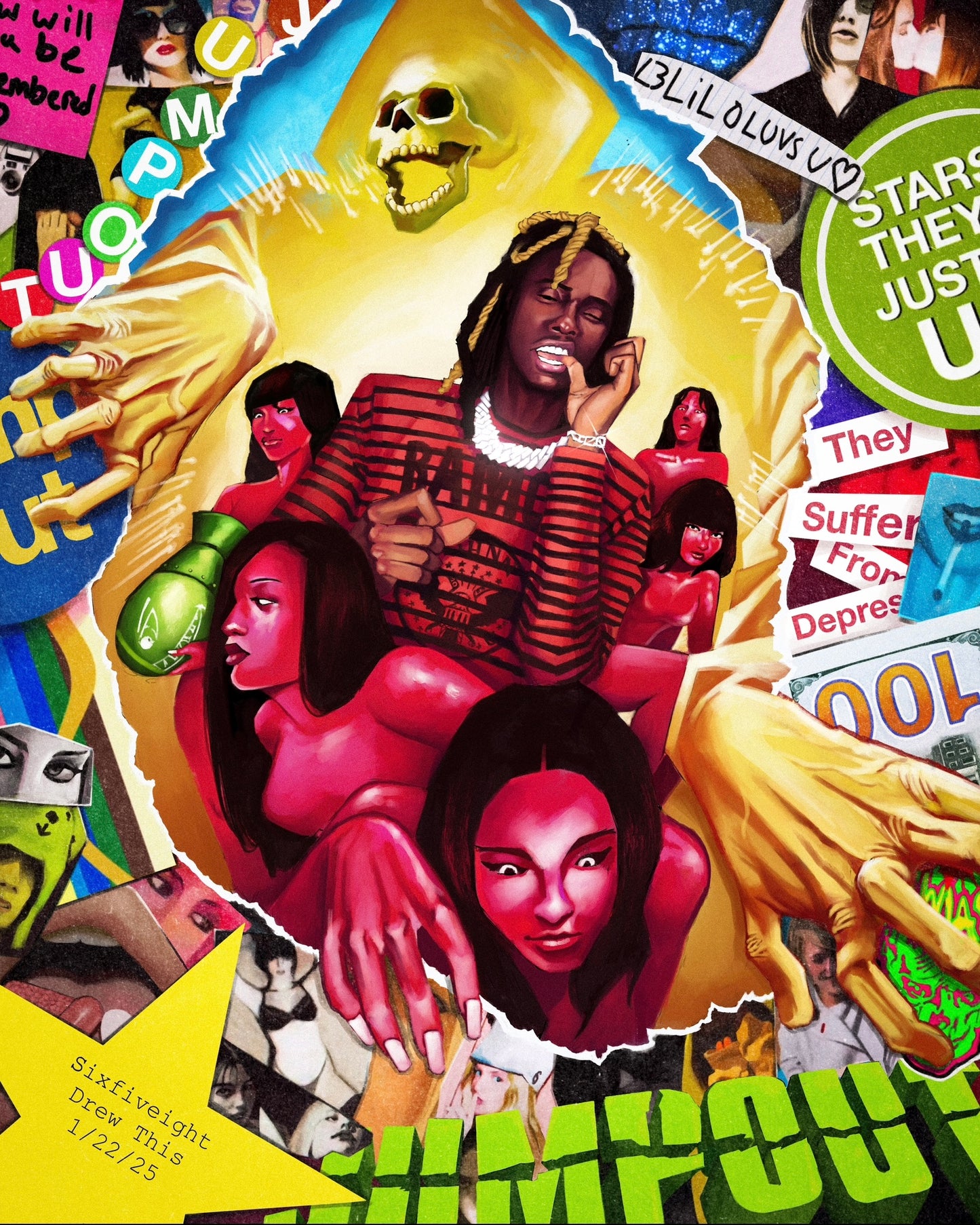 "JUMPOUT" Print